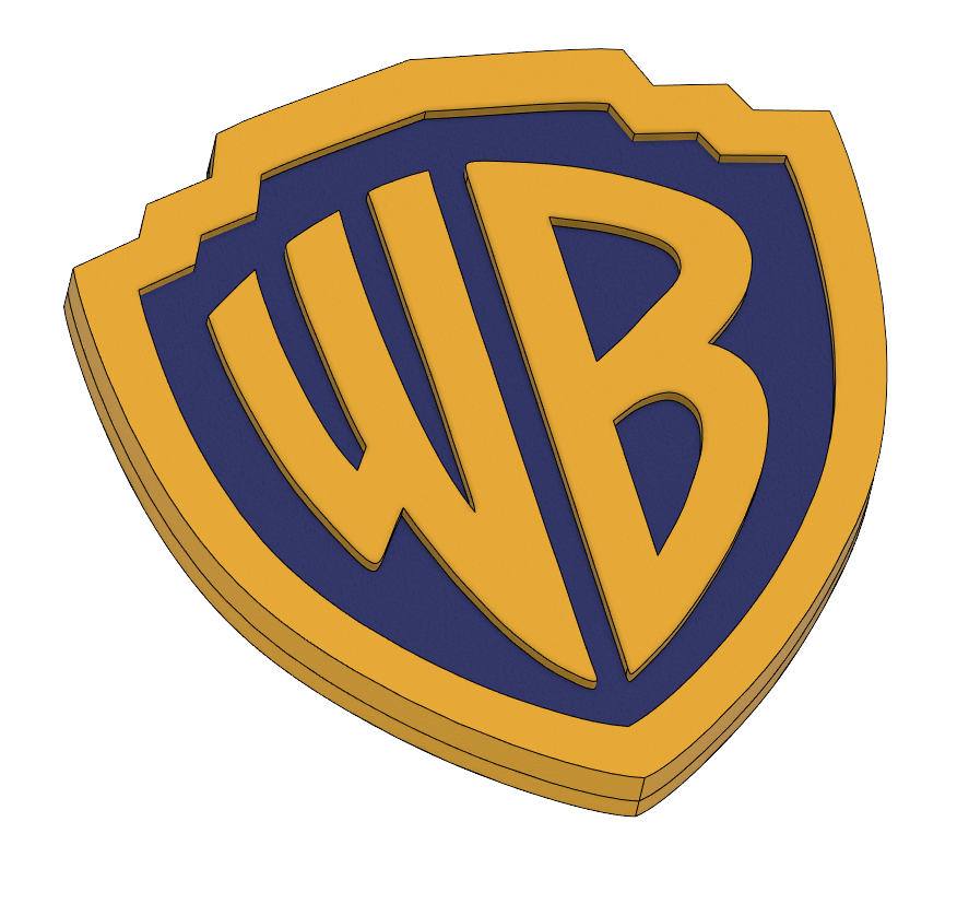 Warner Bros Logo (opt. with magnet)