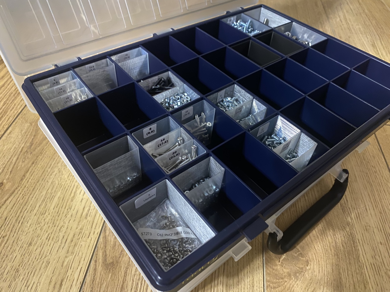 Raaco PSB 4-32 Inserts - Vase Mode! single, dual or triple split options.