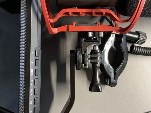Double side gopro to HotShoe