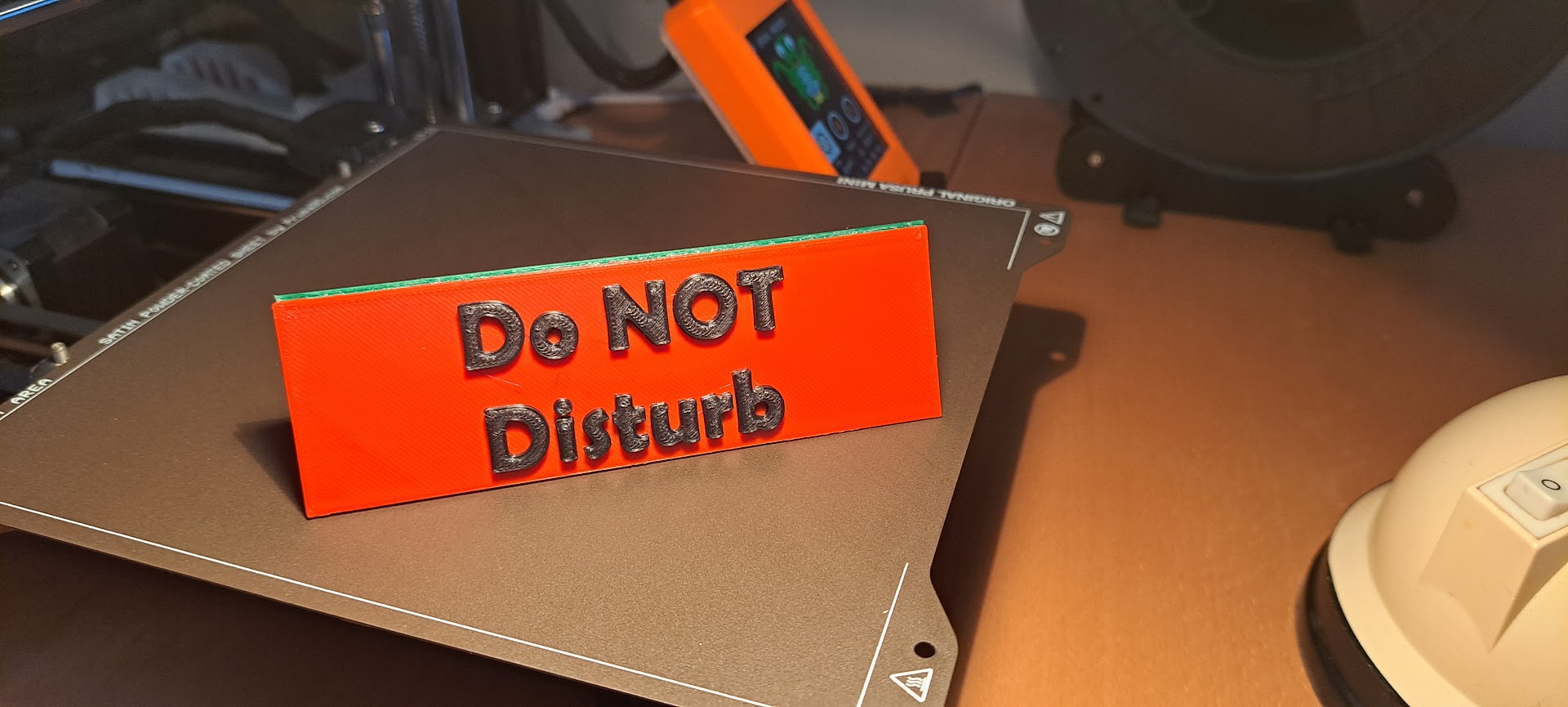 Disturb or not... Sign.