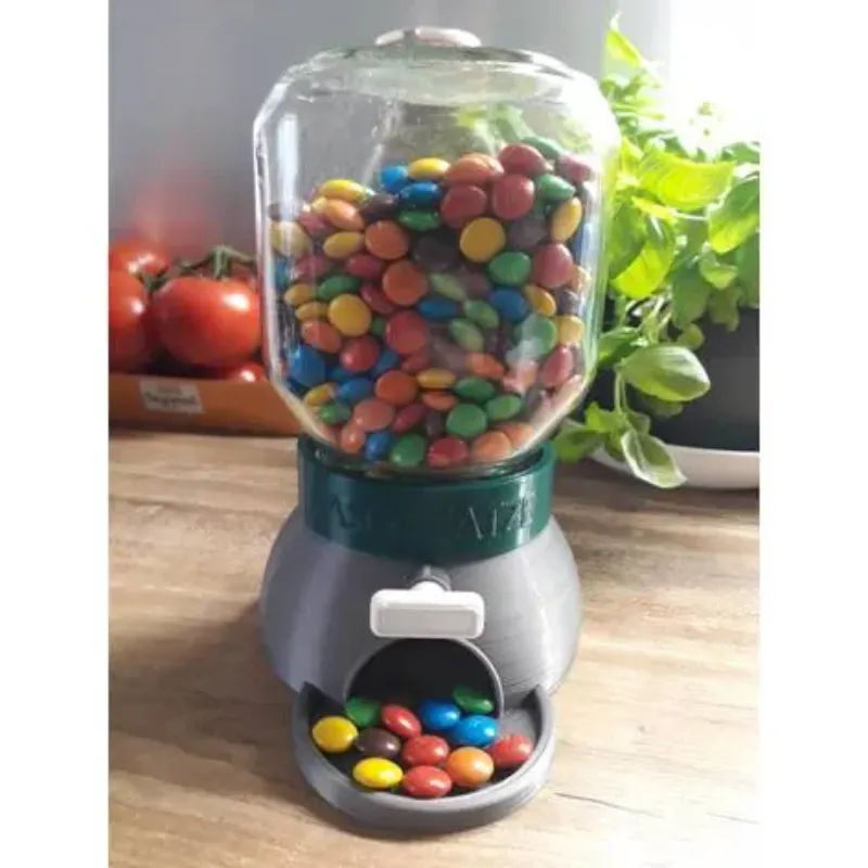Nutella Jar Candy Dispenser by sui77, Download free STL model