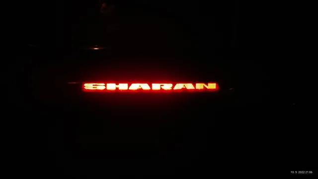 vw sharan brake light