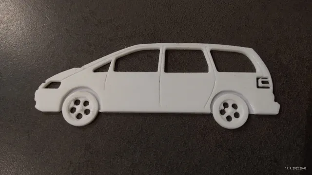 vw sharan keychain