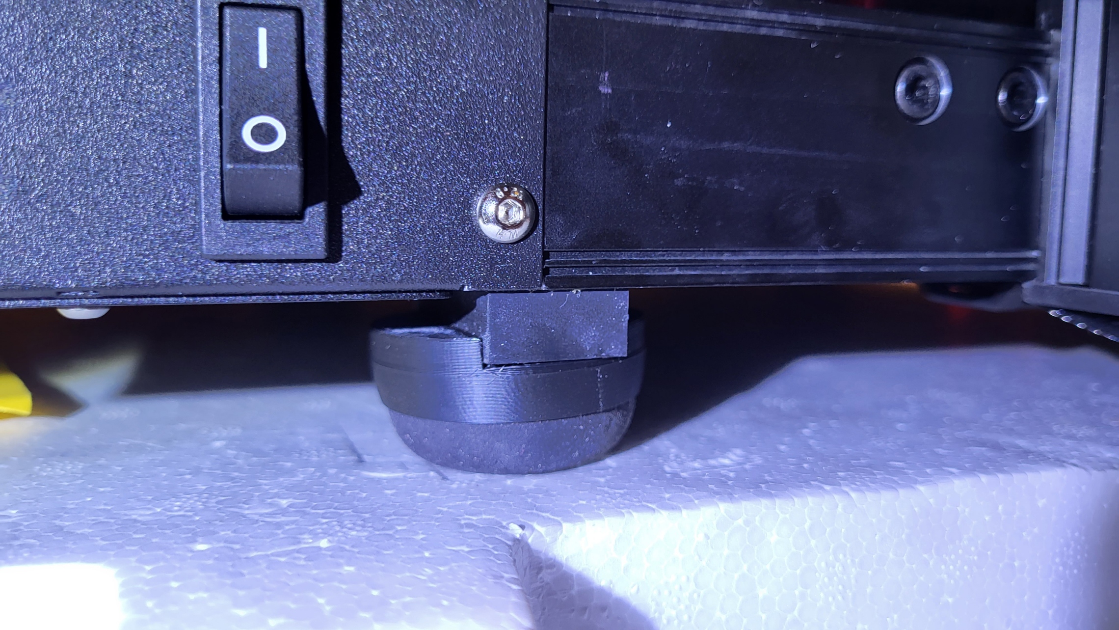 Squash ball (half) foot for Ender 3 S1 Plus (Pro) by B A Download