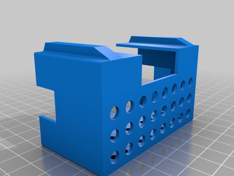 Rear Case for Programmable Power Supply 50V 5A Model with Flat Feet