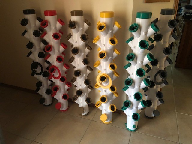 Miniatura 4 do modelo 3D Modular Hydroponics Tower - add-ons