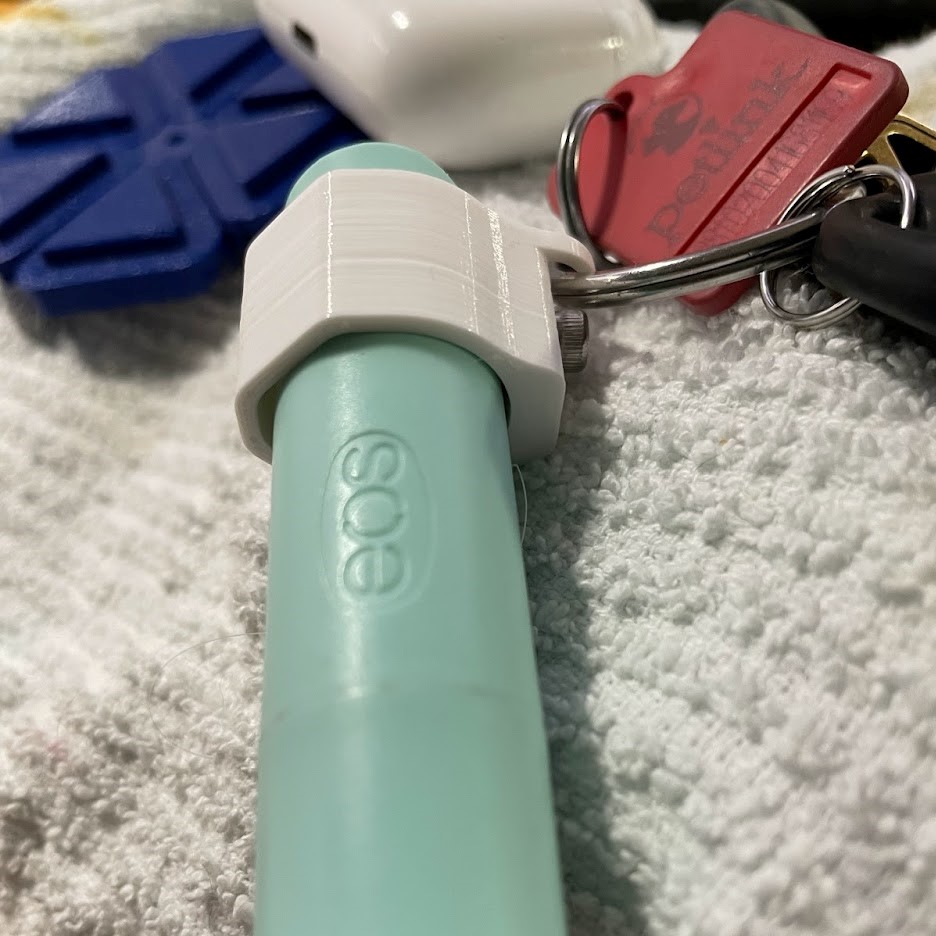 Keychain Chapstick Holder