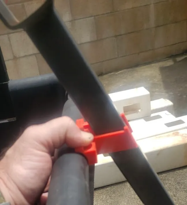 Gorilla Cart Handle ClipV3 by Tarz | Download free STL model ...