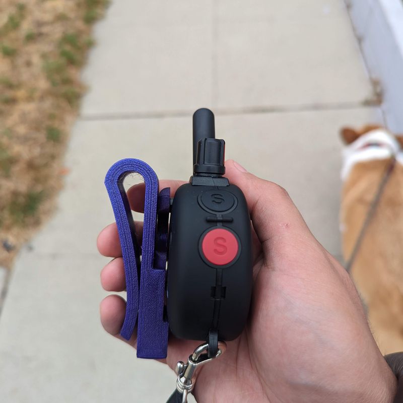 mini educator belt clip