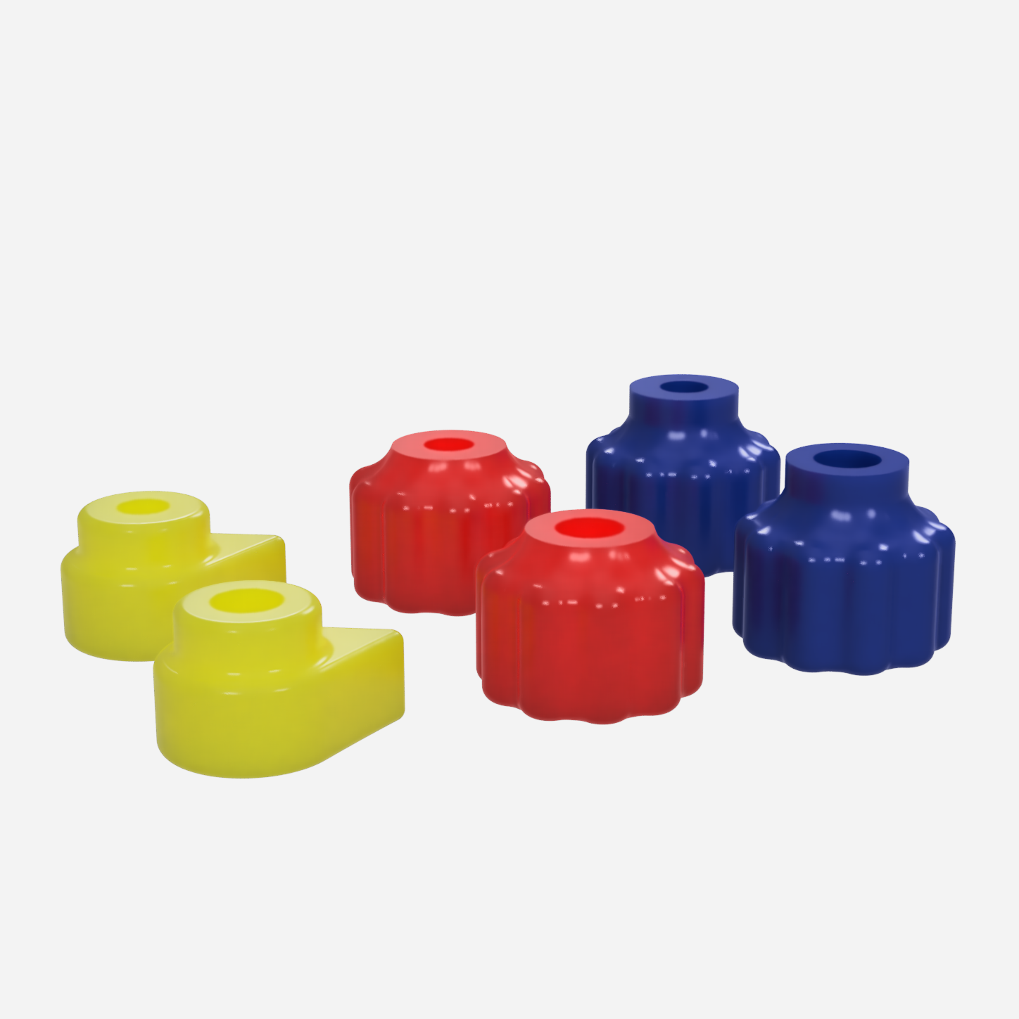 Miniatura 2 do modelo 3D M5/M6 Knobs