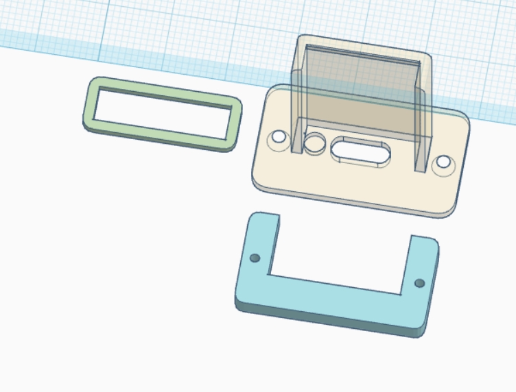 USB Panel Mount Adapter for TP4056