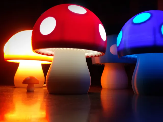 Mushroom Lamp