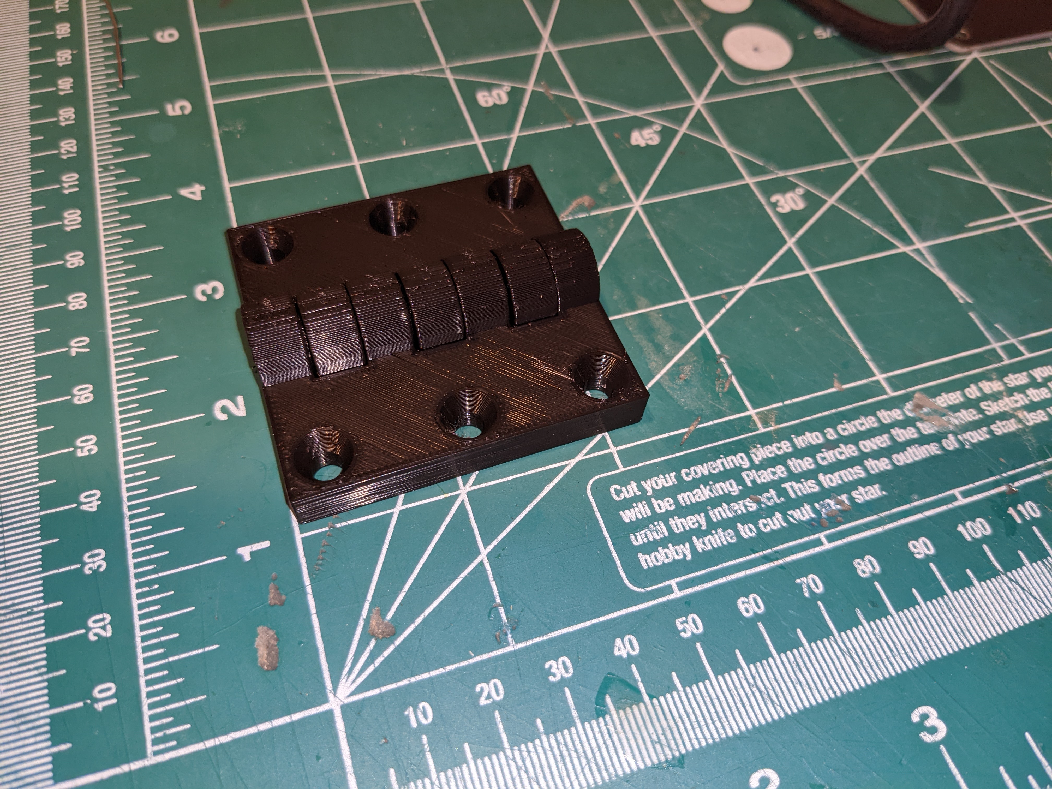 Strong Print-In-Place Hinge