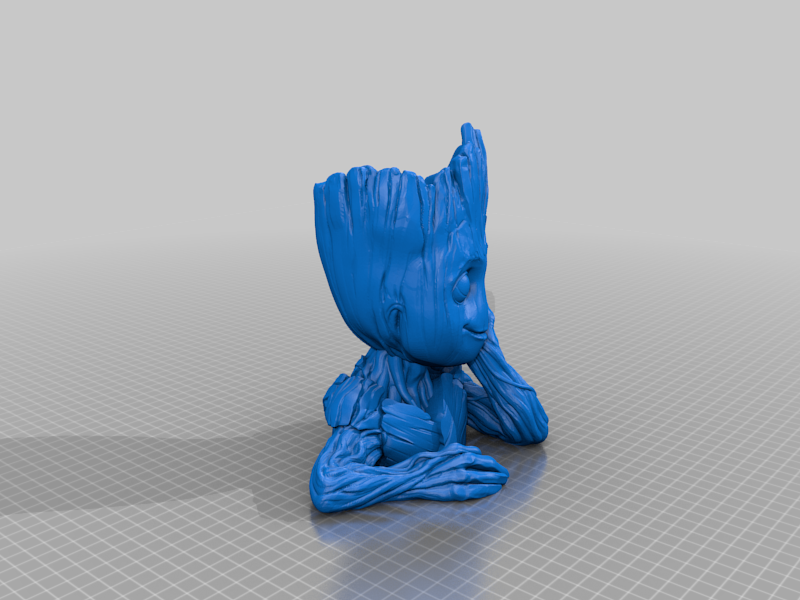 Miniatura 2 do modelo 3D Baby Groot