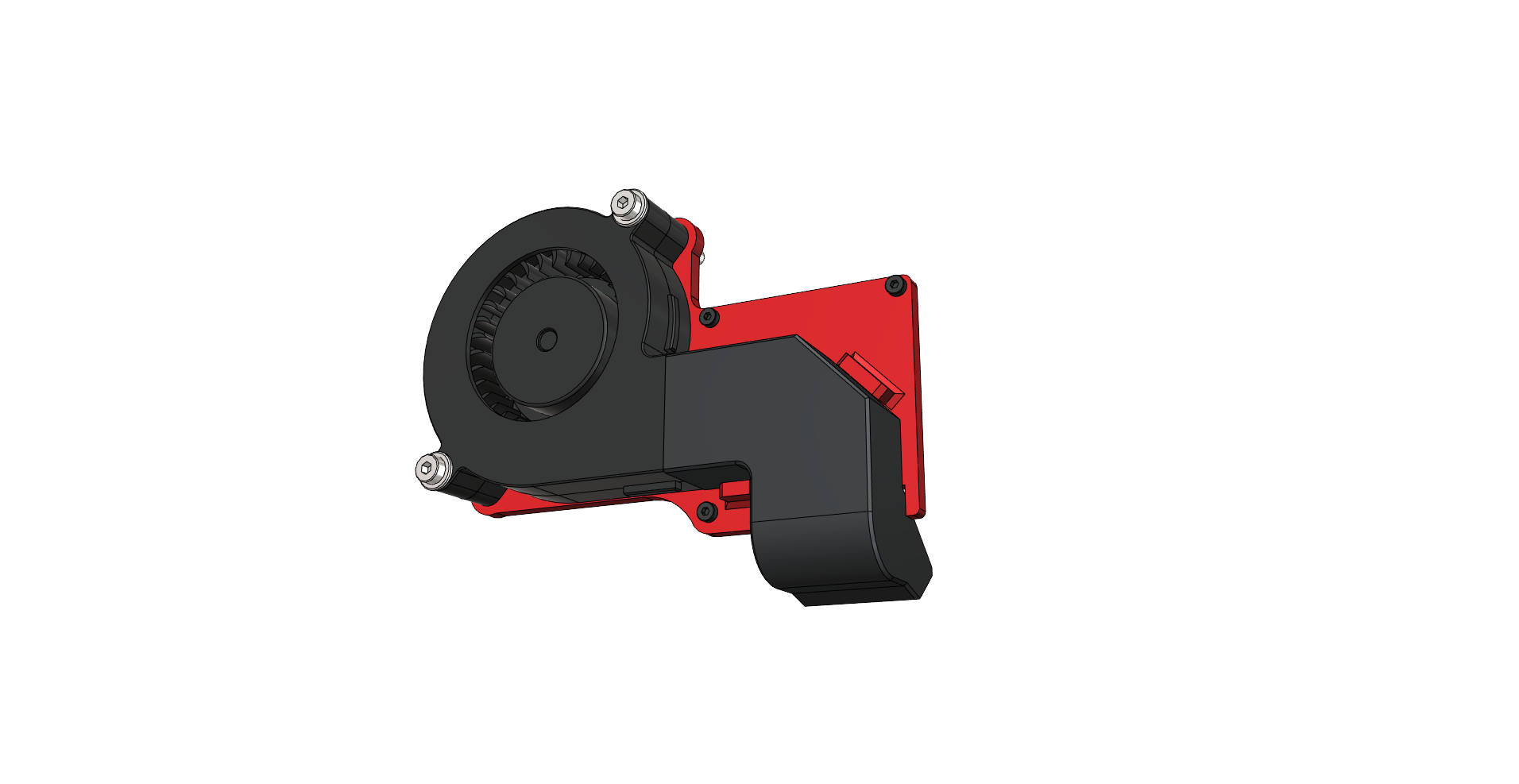 Blower Fan mount for CR10 Smart by Technik Gegg Download free STL