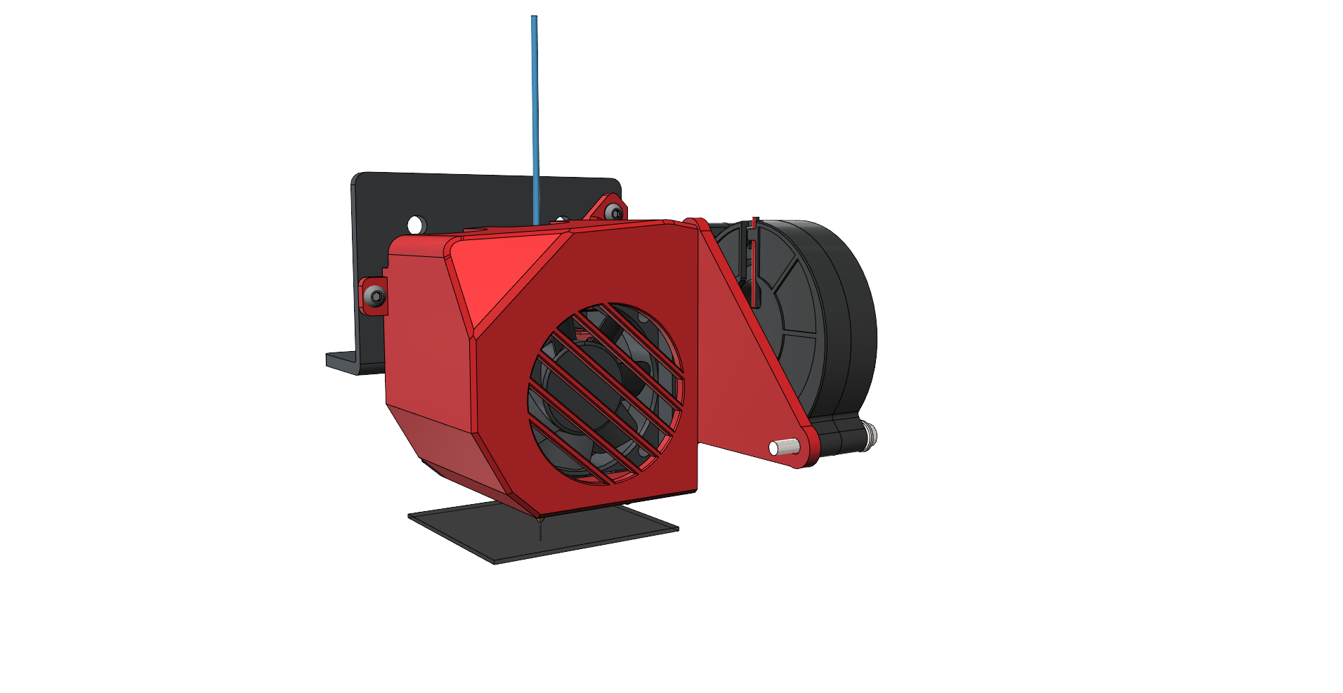 Blower Fan mount for CR10 Smart by Technik Gegg Download free STL