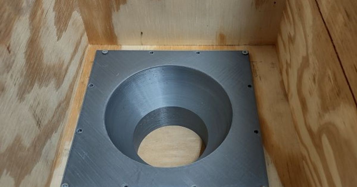 Dust Collection Hood by outlaws42 Download free STL model