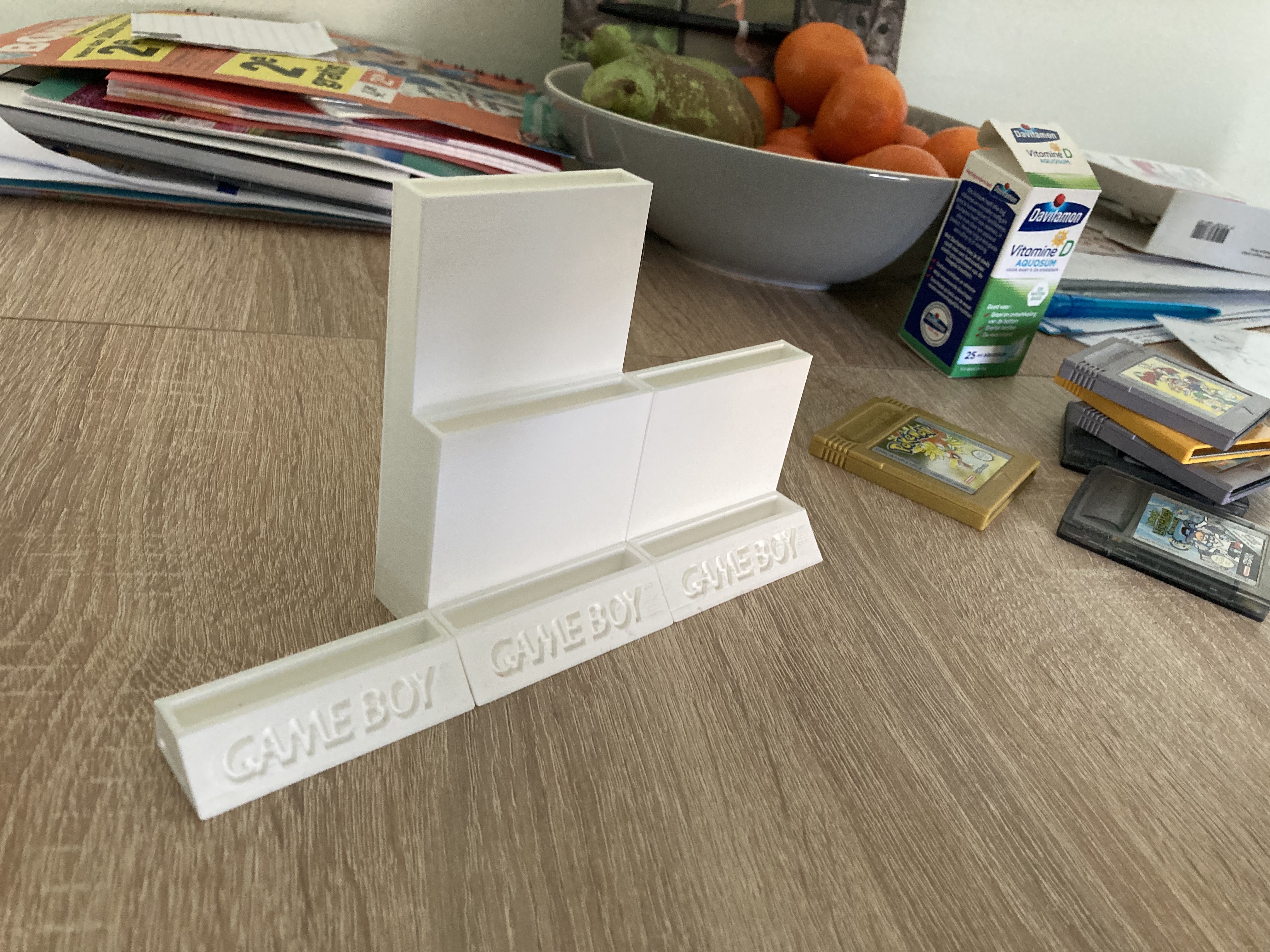 Miniatura 3 do modelo 3D Modular Gameboy Game Shelf