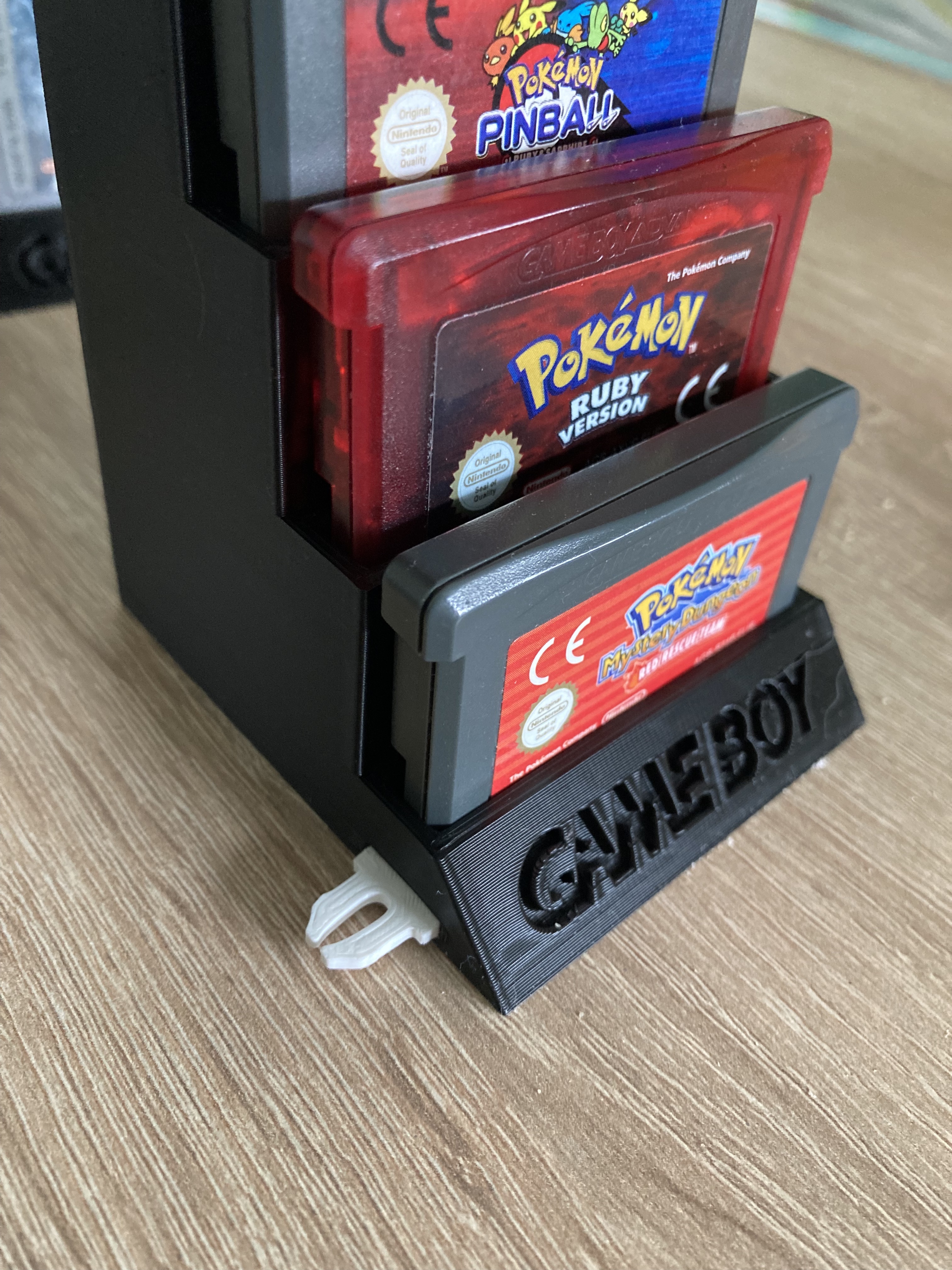 Miniatura 2 do modelo 3D Modular Gameboy Game Shelf