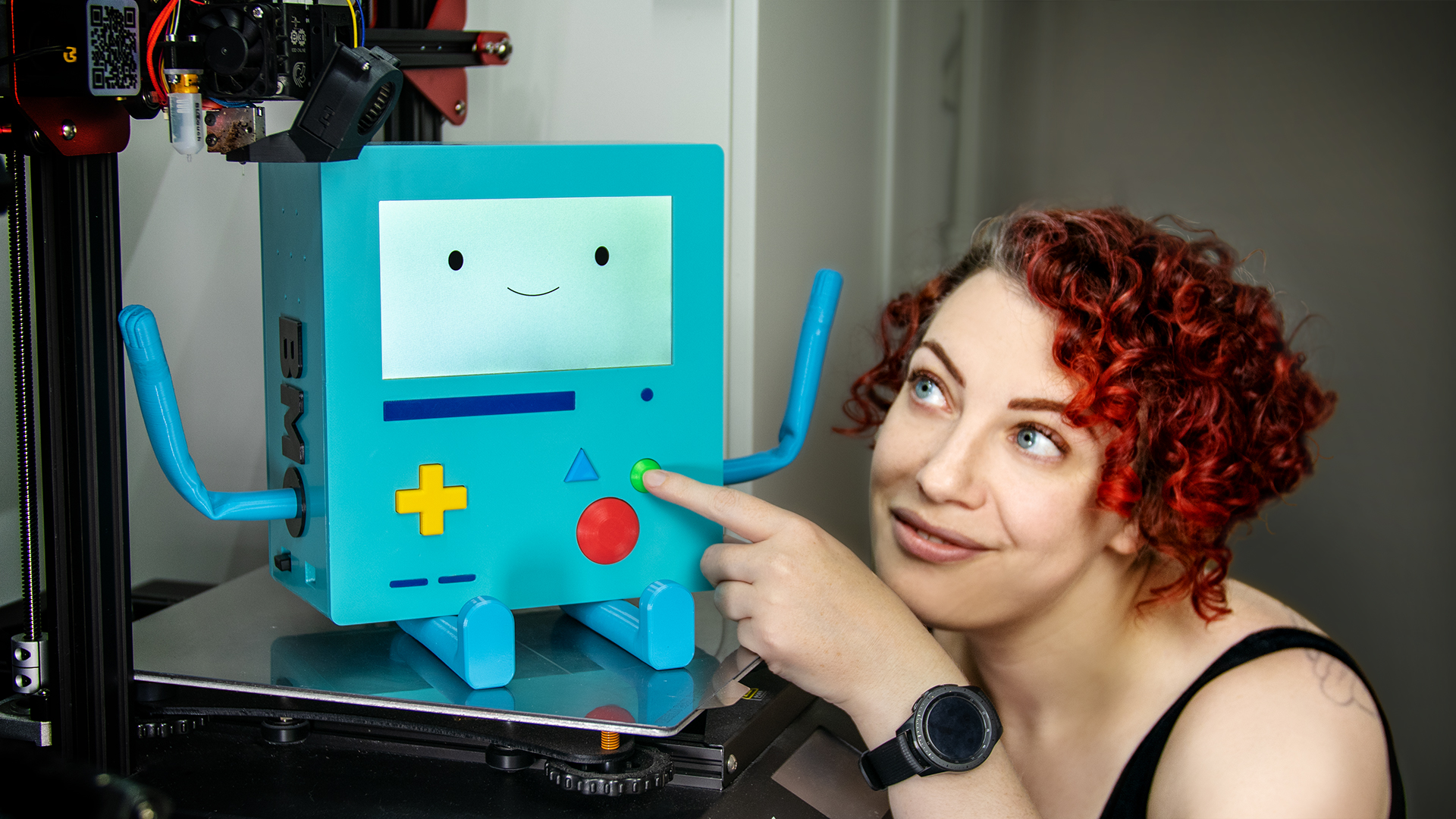 Life Sized Talking BMO From Adventure Time (that's Also an Octoprint Server!)