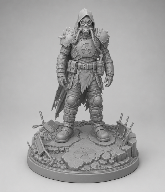 Nuclear Nomad Statue