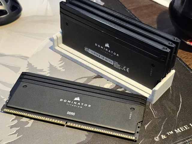 DDR5 Memory transport/storage box with lid