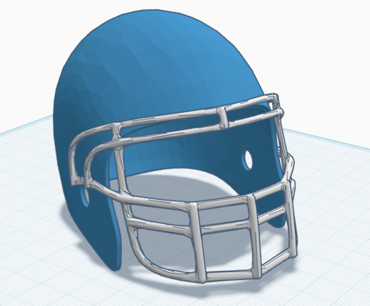 Casco de Futbol Americano de Decoración