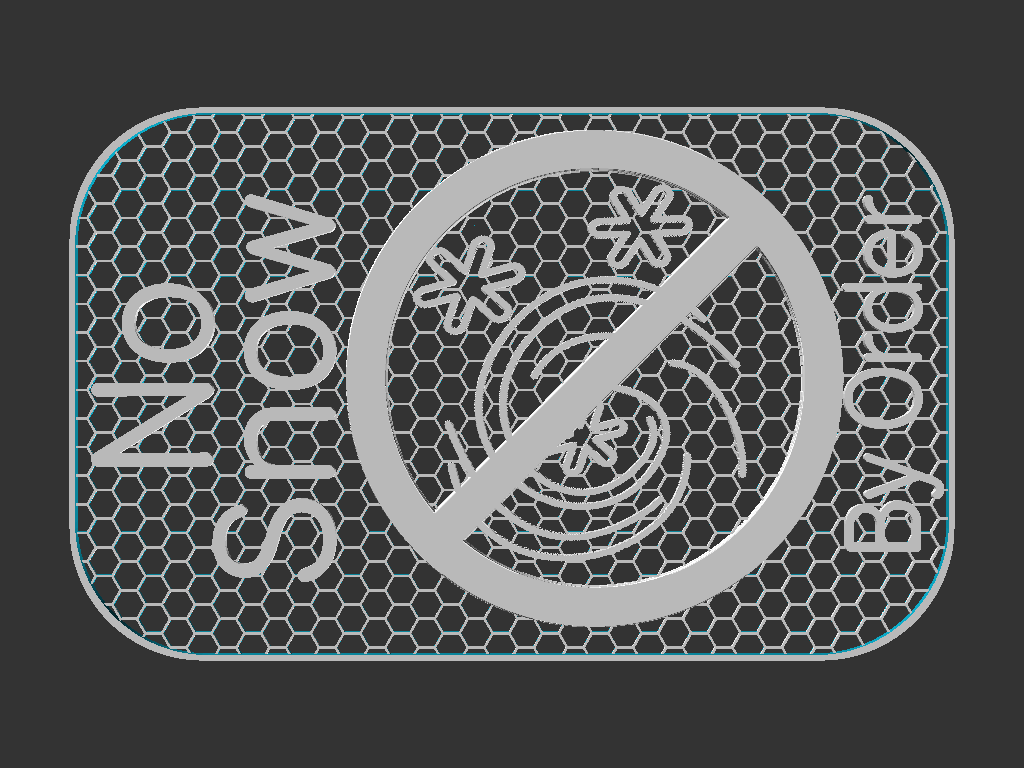 Miniatura 7 do modelo 3D "No Storms" signs