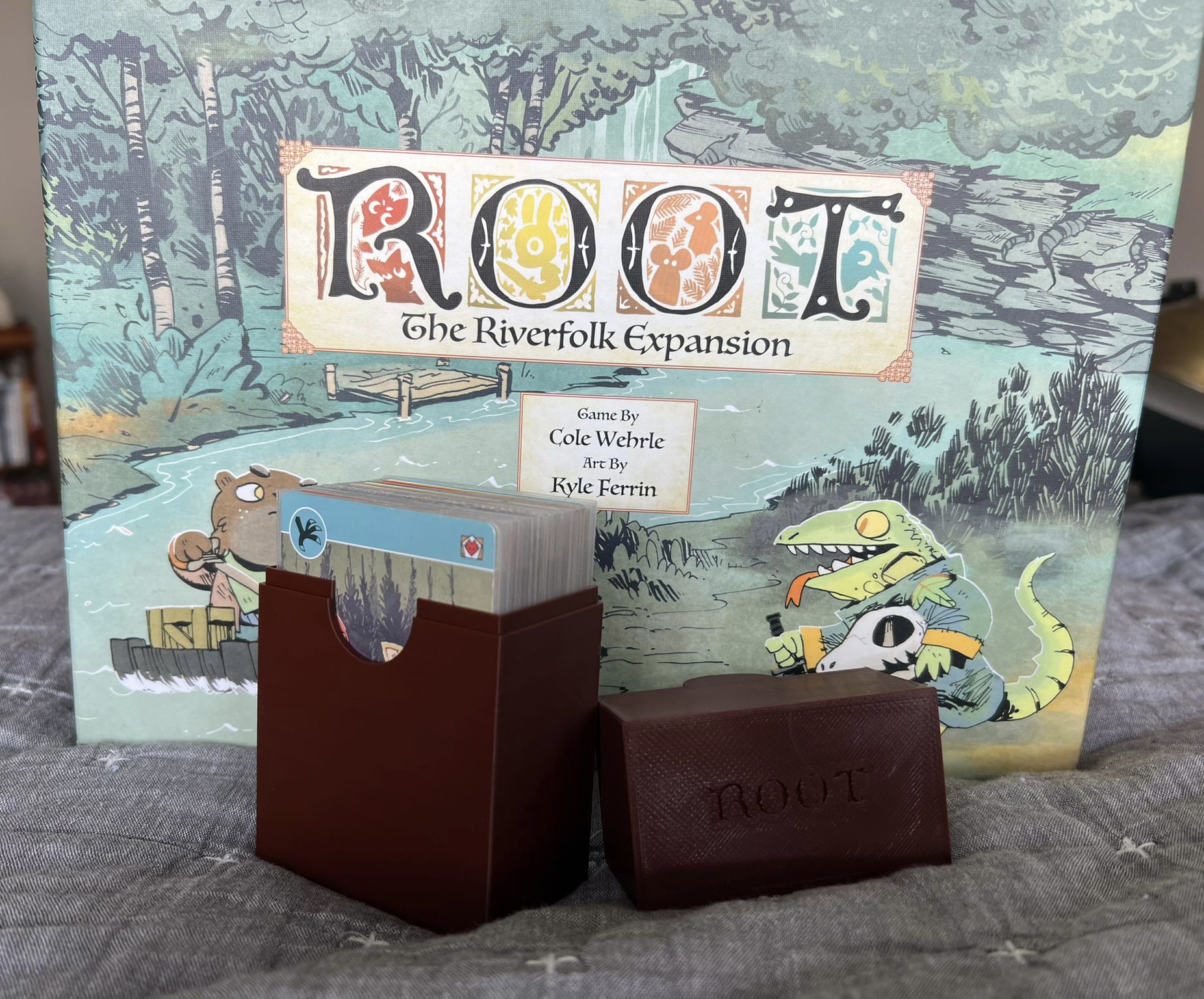 Root deck box