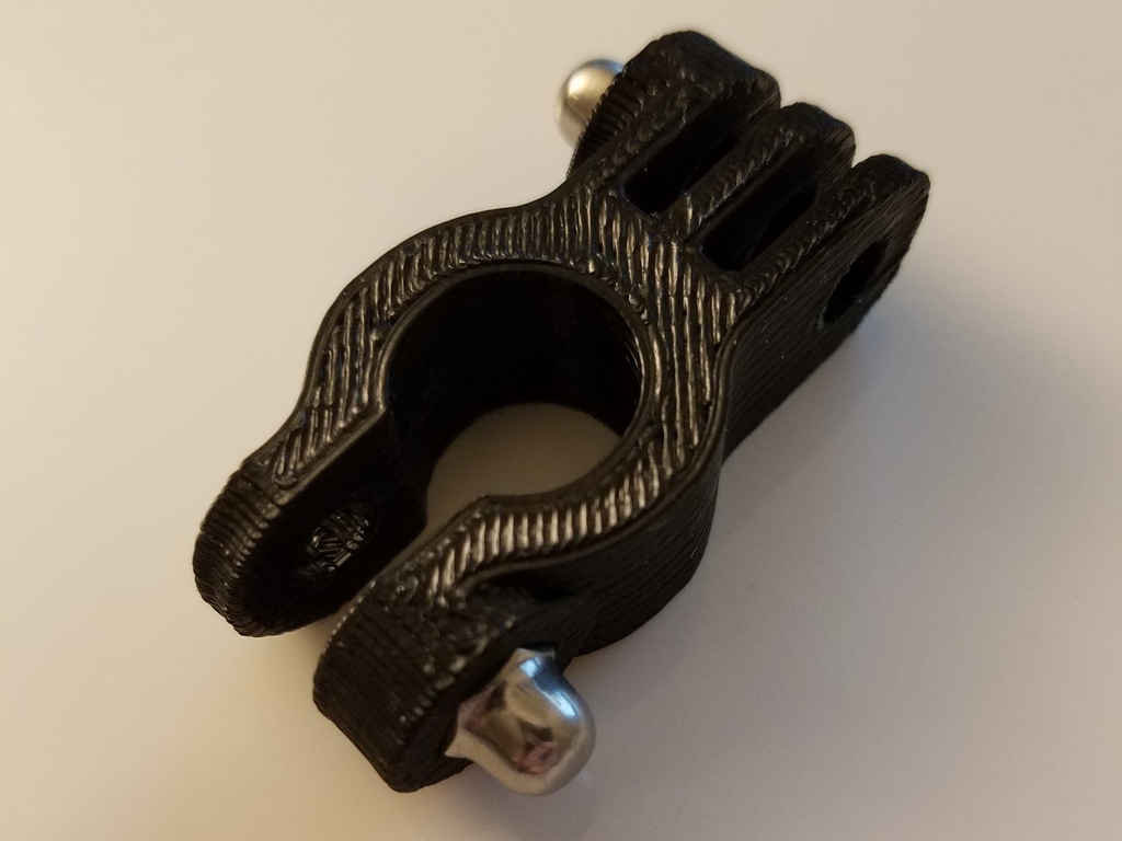 GoPro Ski Pole Mount by Frank Cusano Download free STL model