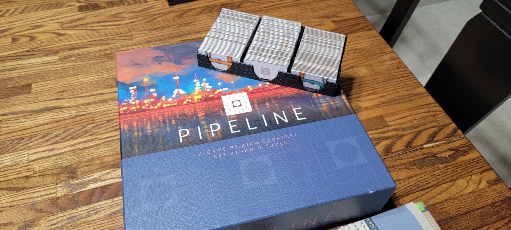 Pipeline Board Game Pipe Tile Tray