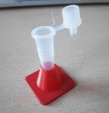 Covid Rapid Antigentest Tube Stand | Röhrchenständer