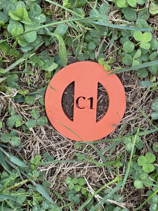 Disc Golf C1 Yard Marker