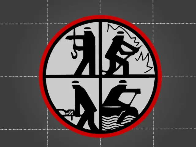 Feuerwehr Logo / firefighter logo Colorchange
