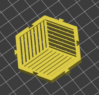 Hexagon 2-Table wall