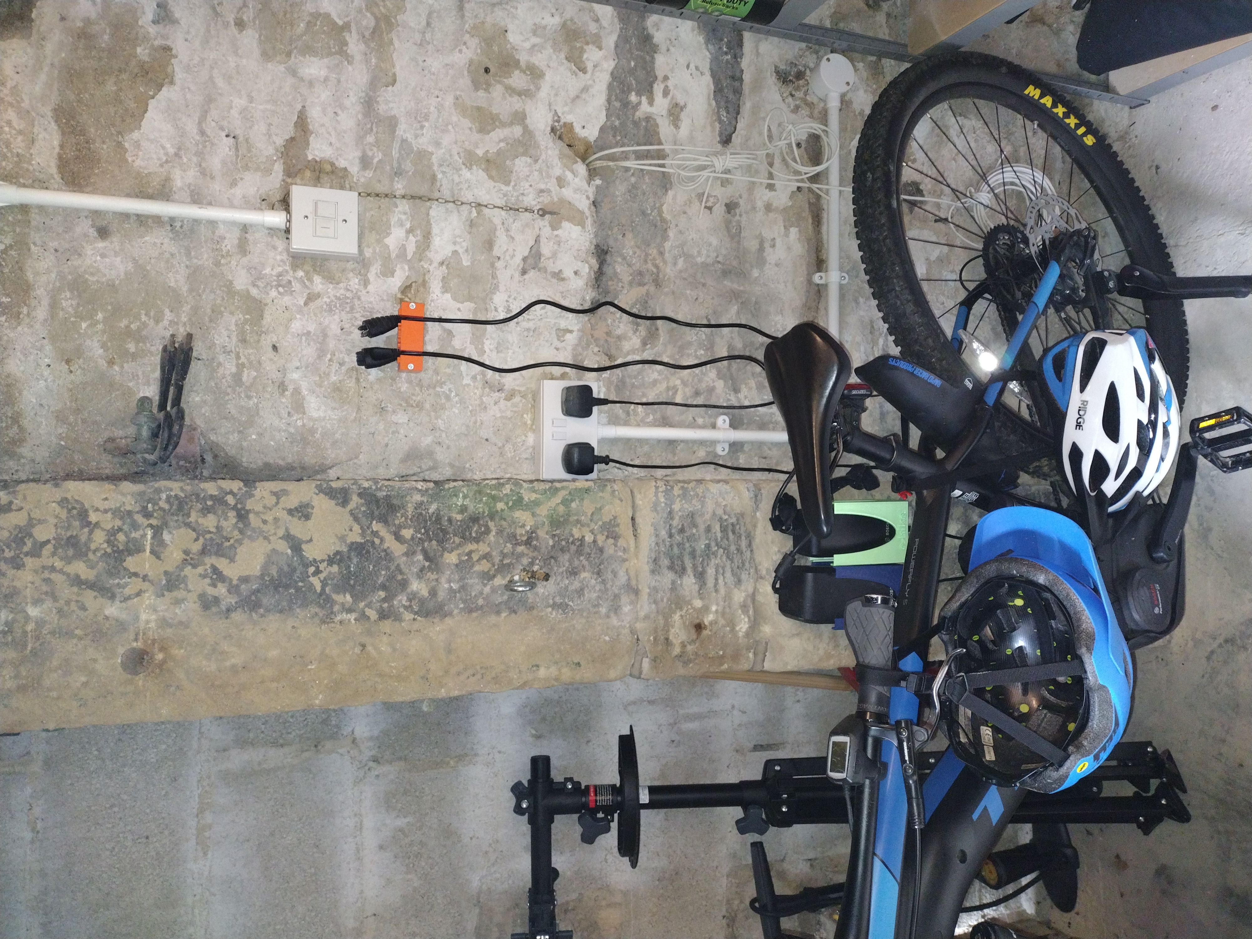 E-bike charger plug holder-two holes! For all leading brands of E-bikes.