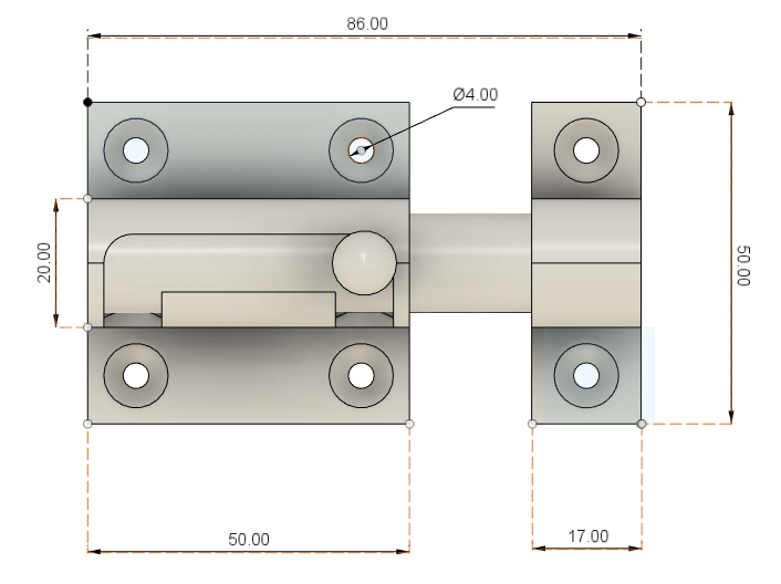 Sliding Latch Print In Place By Arturs Bricis Download Free Stl Model Printables Com