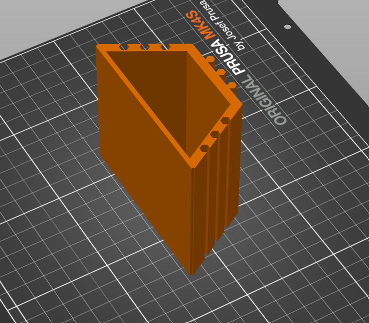 HexaBox - 80mm length - HalfBox with smooth Floor