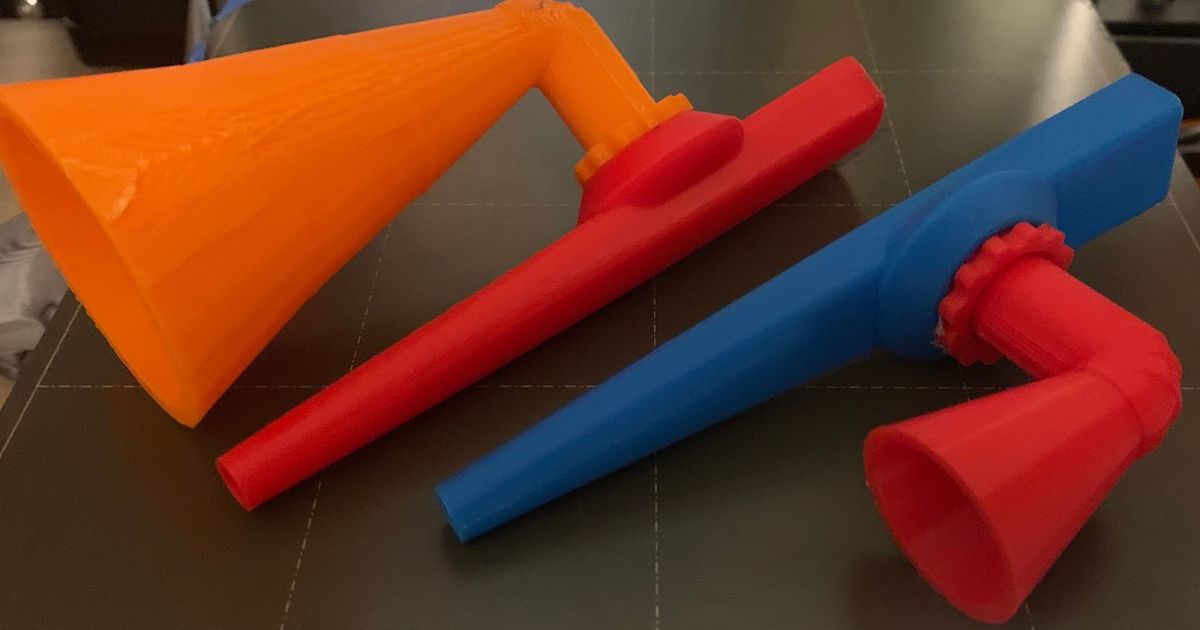 Kazoo Amplifier by CrazyBird199 Download free STL model