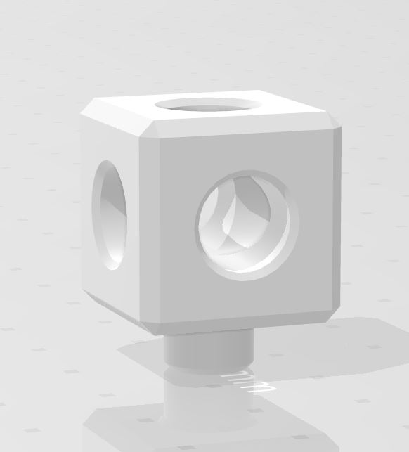 Miniatura 2 do modelo 3D Stacking Math Learning cube for homeschooling