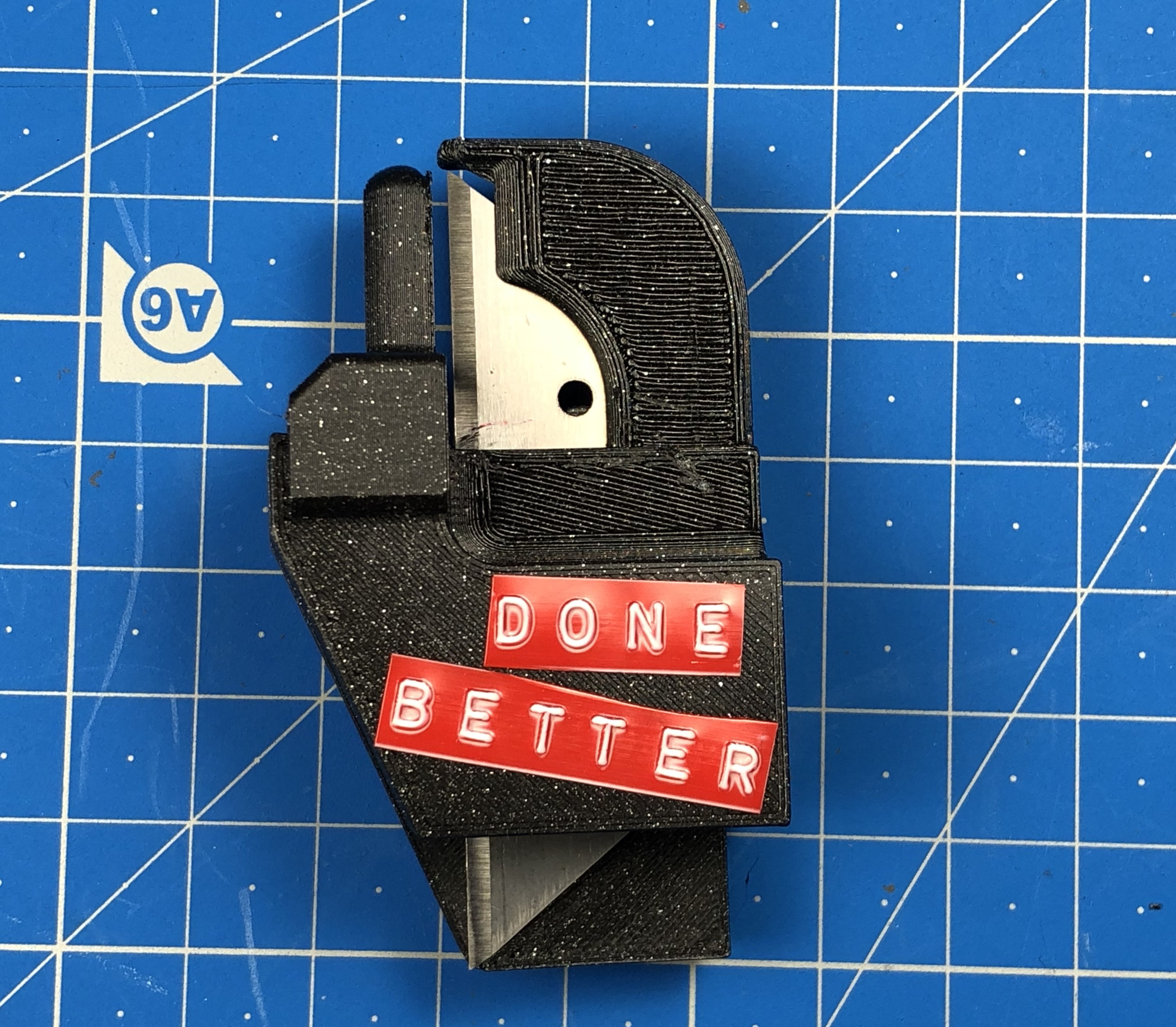 Vintage Dymo embossing tape stripper