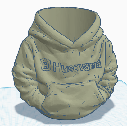 hoddie pen pot