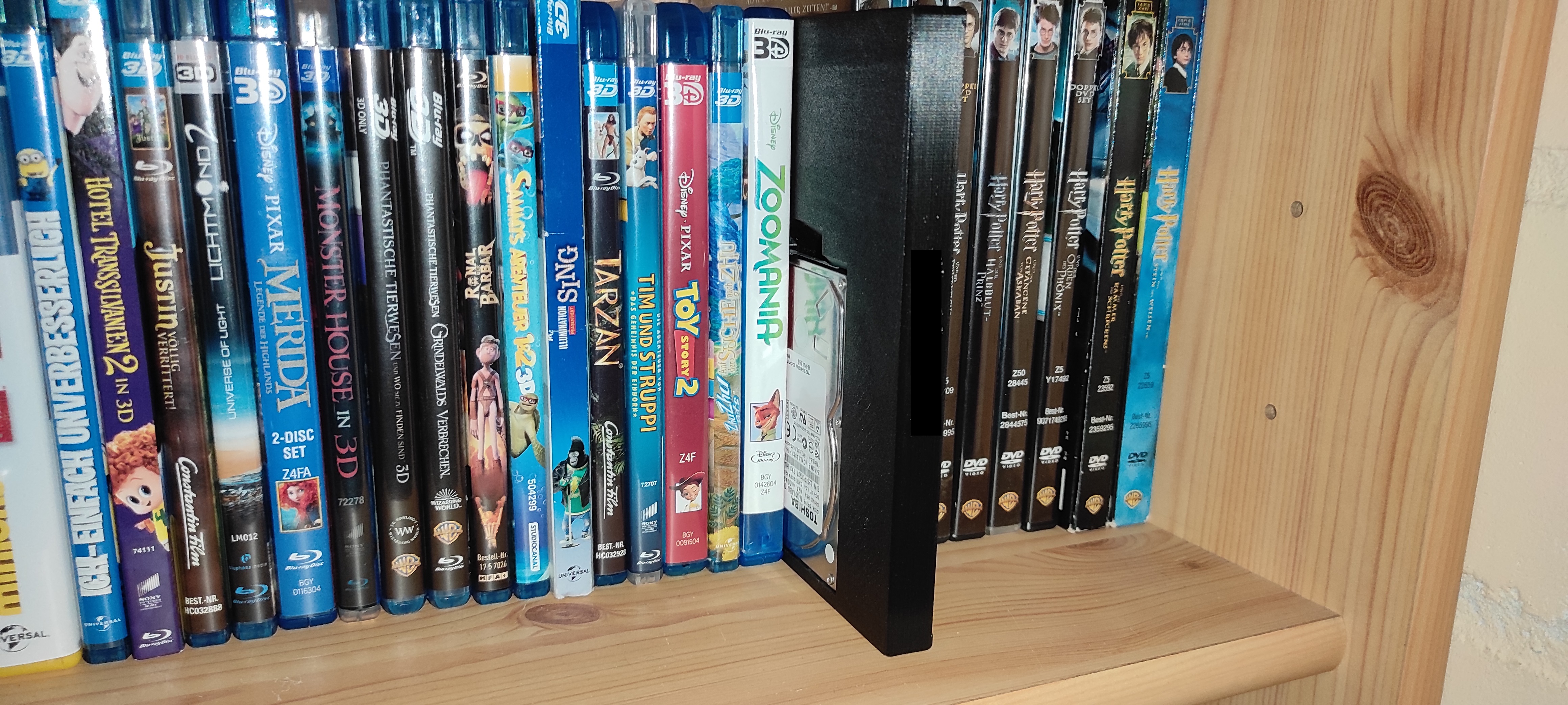 BlurayCase HDD 2,5 Zoll