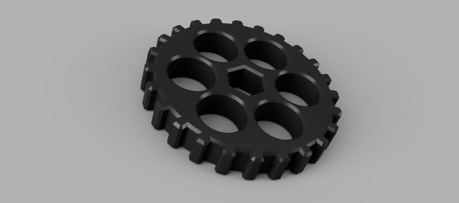 Toolless wheel for 17mm flywheelpuller
