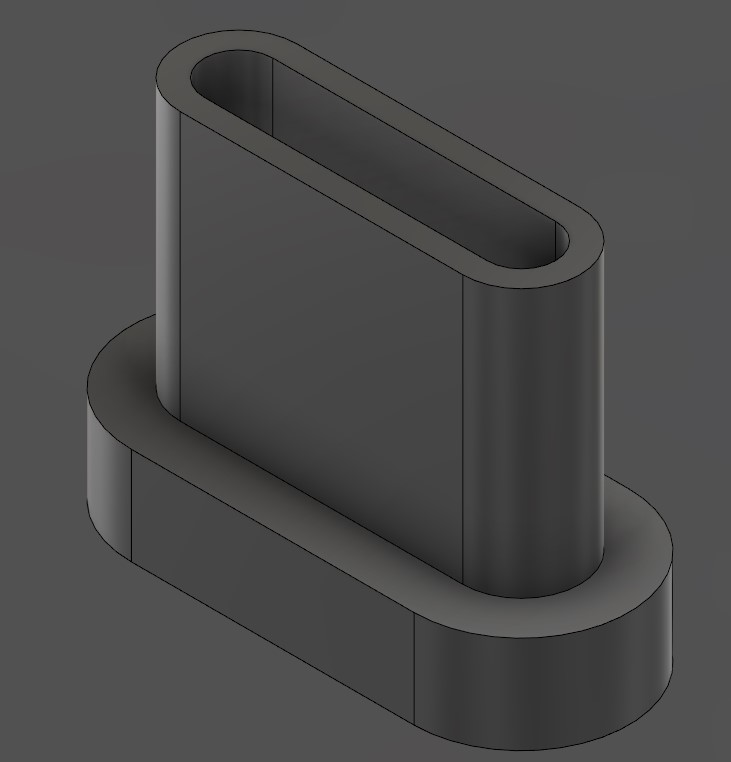 USB type C port cover