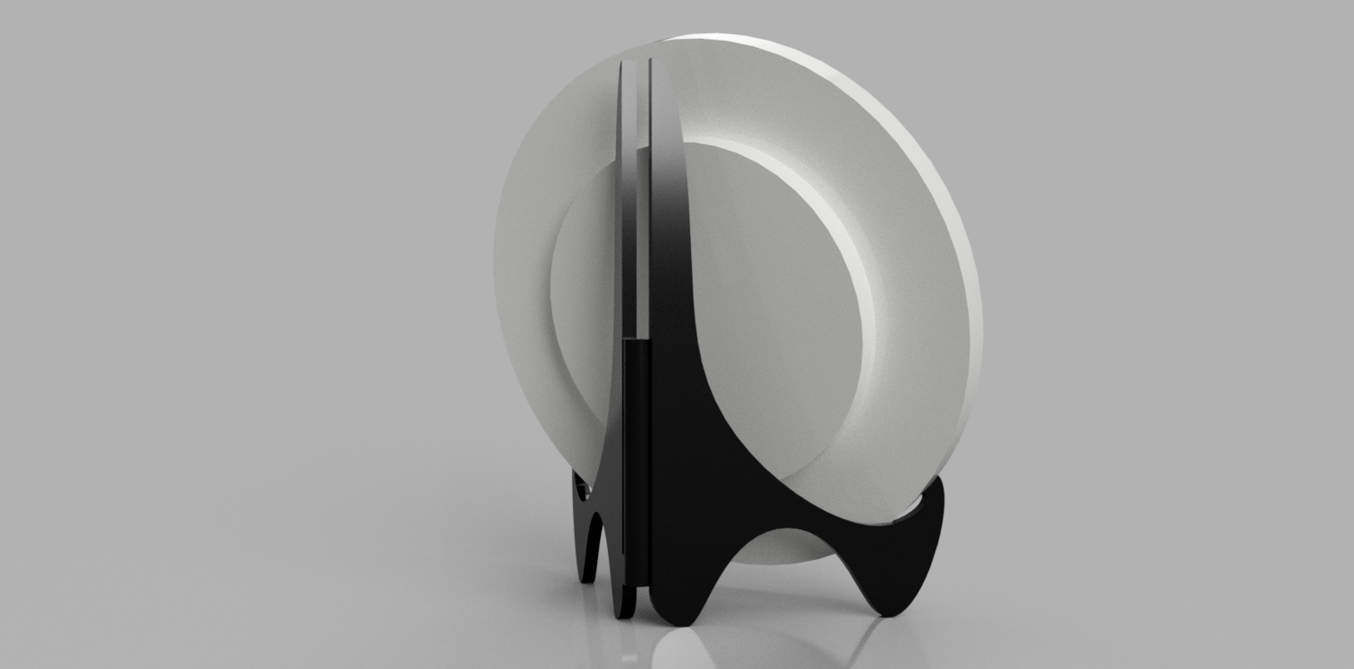 12cm (4.7 inch) plate stand
