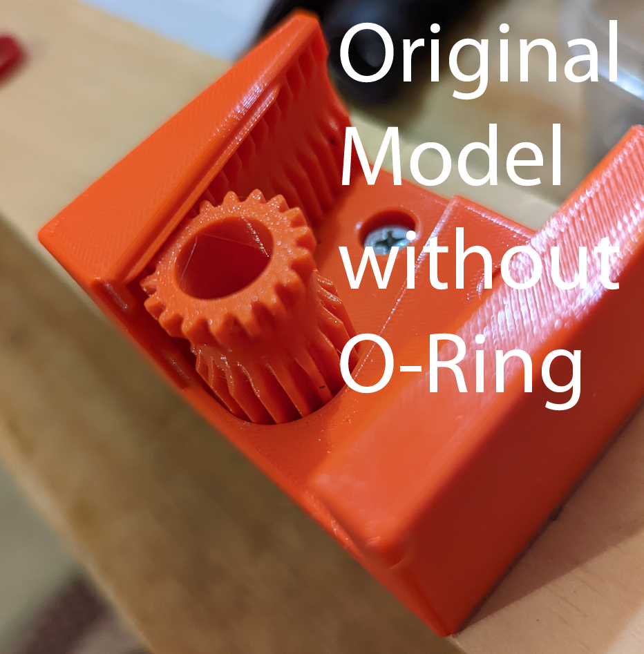 O Ring For The Gravity Broom Holder By WulffN Download Free STL Model   Broomholderoriginal2 