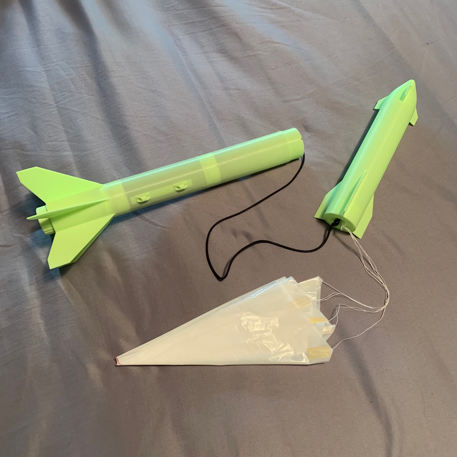 Starship Style Model Rocket v2 by TperroneDesign Download free STL