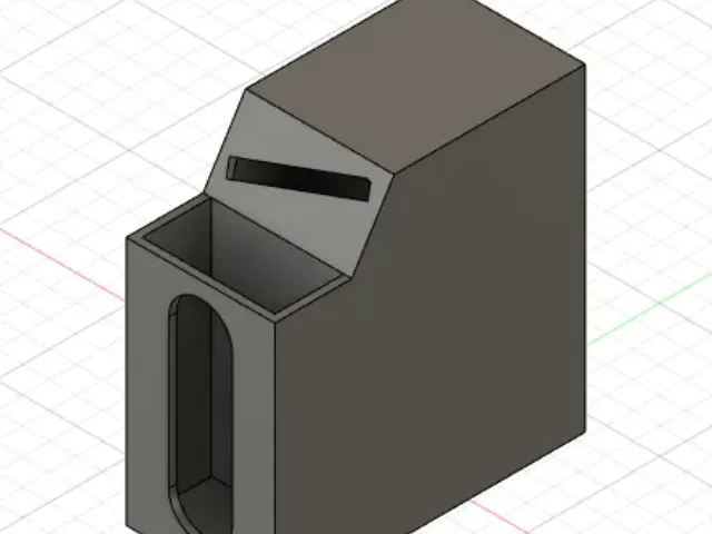 Razorblade container