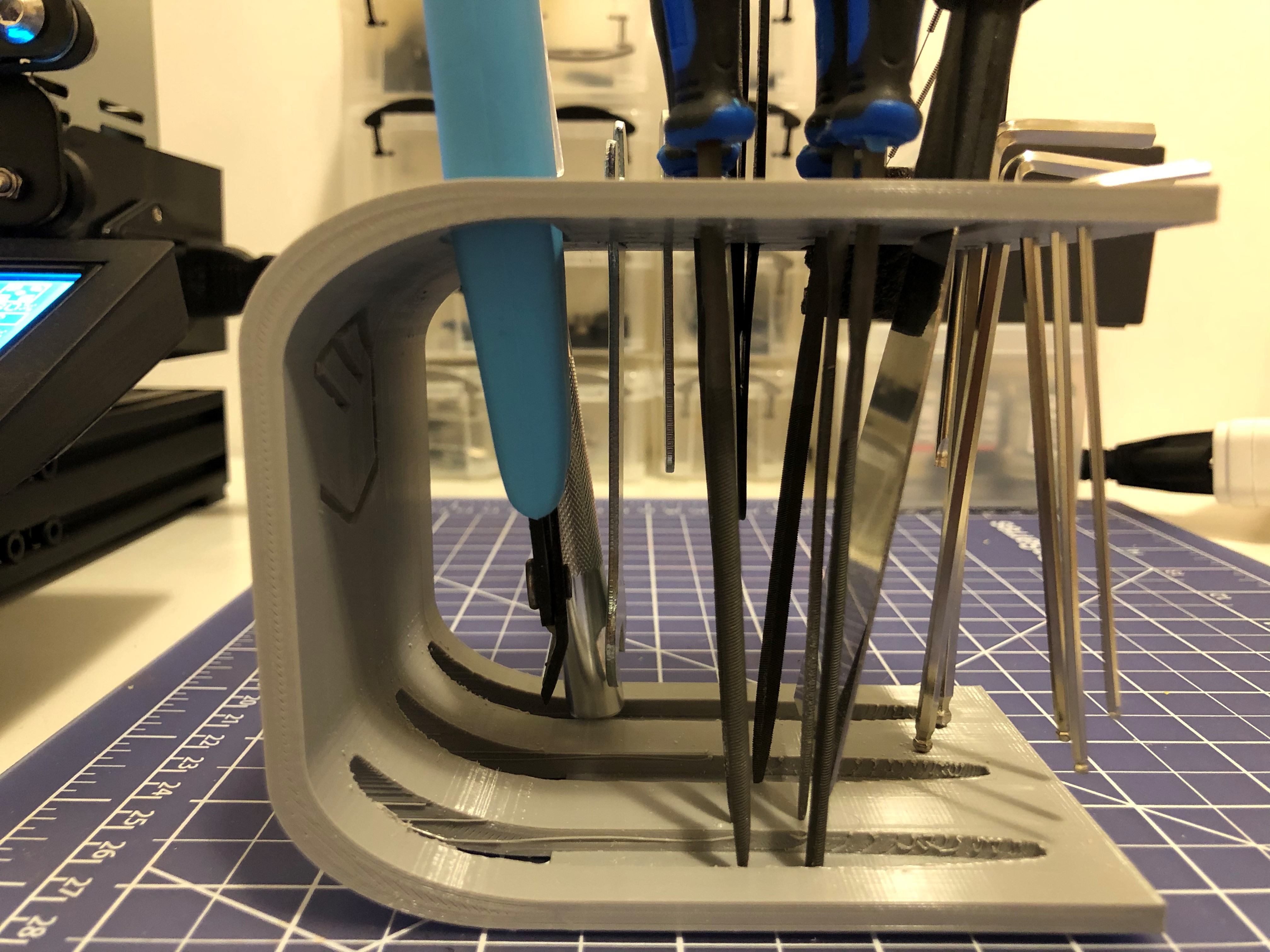 Miniatura 4 do modelo 3D 3d printer tool stand U shape